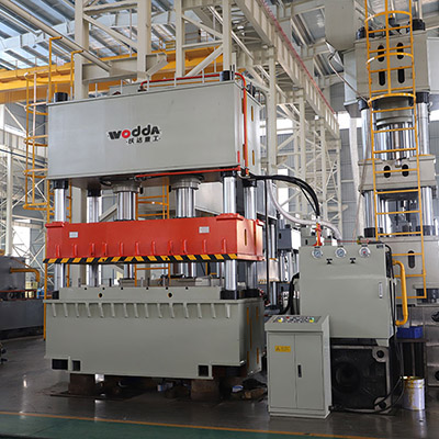 400噸雙缸(gang)液壓機_液壓(ya)墊_四柱拉伸(shēn)液壓機